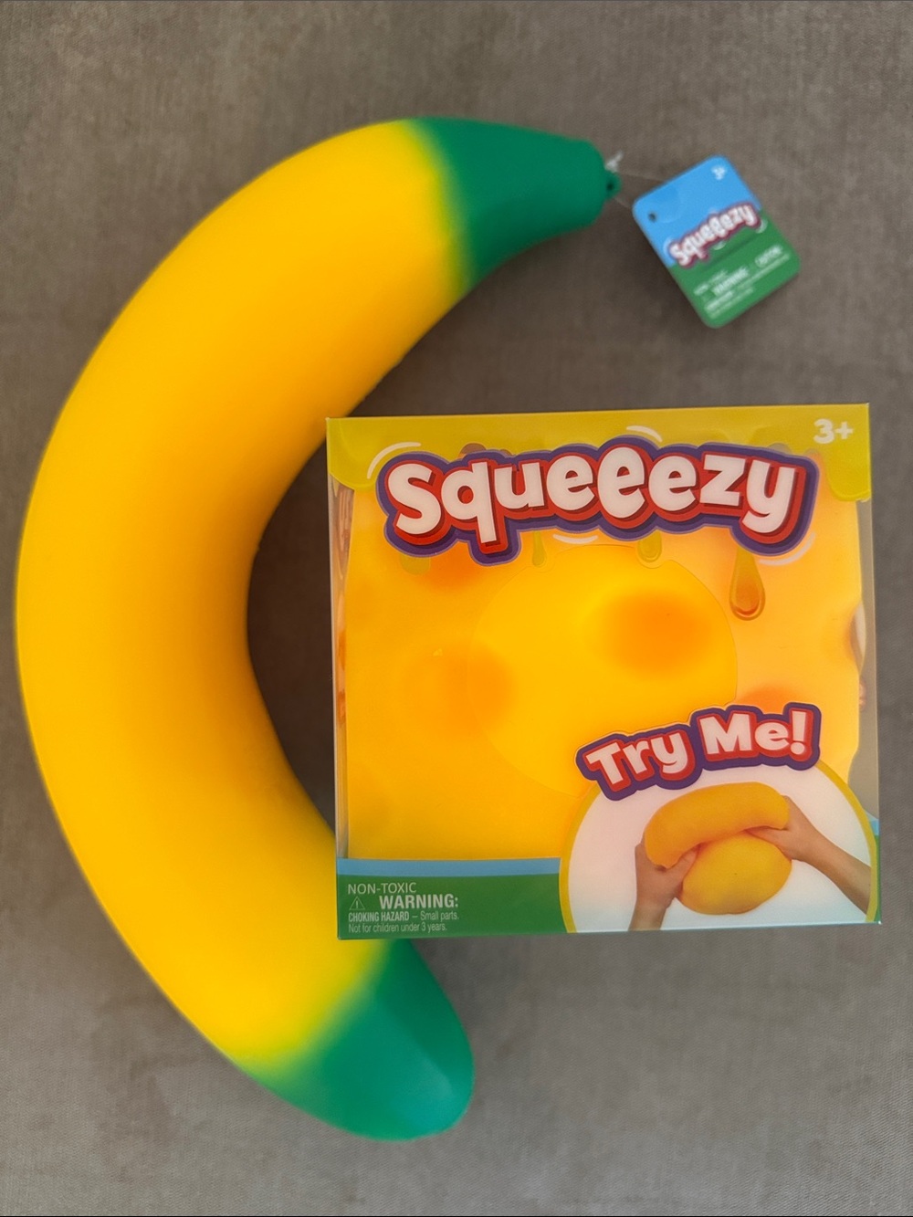 Sunny Days Squeezy Cheese Block & Banana